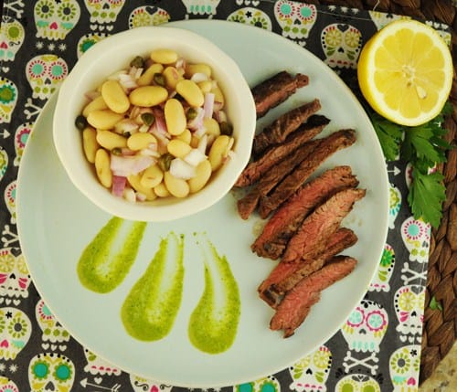 Steak with Chimichurri Sauce