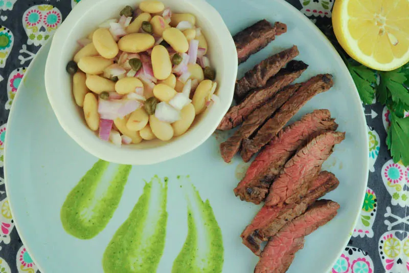 Steak with Chimichurri Sauce