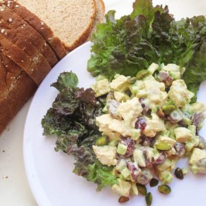 Curried Chicken Salad with Grapes