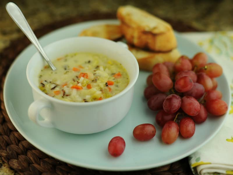 Creamy Wild Rice Soup