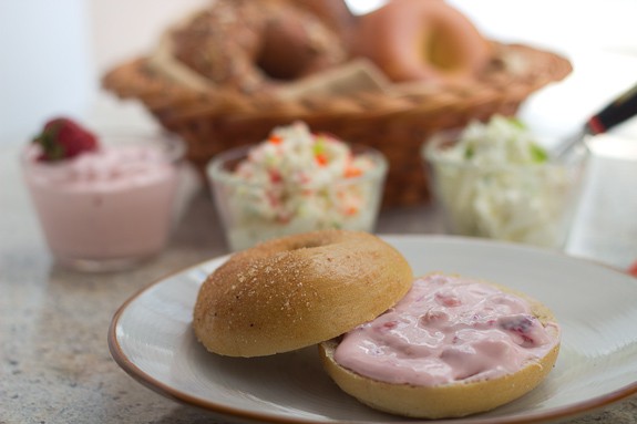 Flavored Cream Cheeses-4 Flavored Cream Cheeses