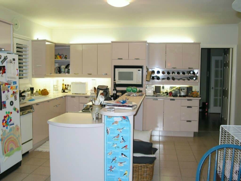 An organized kitchen