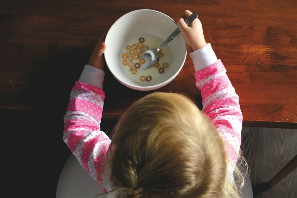 Kid with Cereal