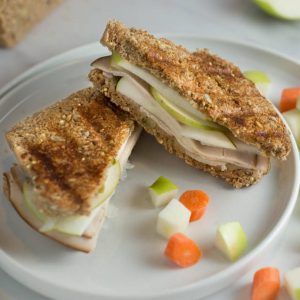 Grilled Cheese with Turkey Spanish Manchego and Tart Apples