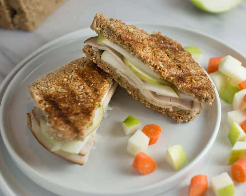 Grilled Cheese with Turkey Spanish Manchego and Tart Apples