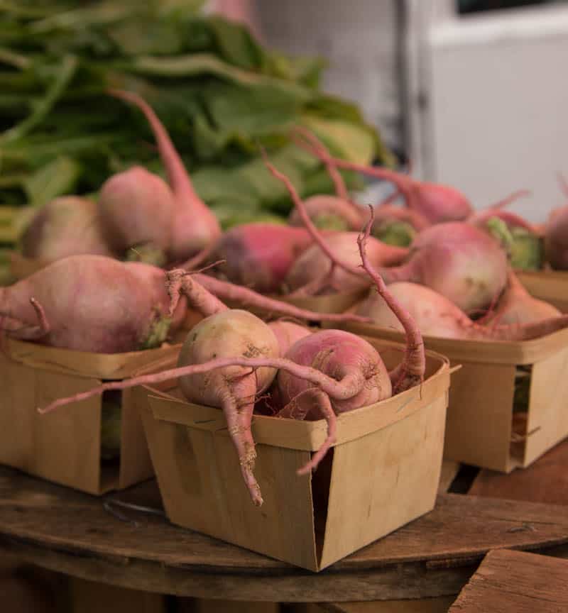 farmers market root vegetables