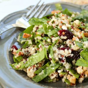 Spinach and Quinoa Salad