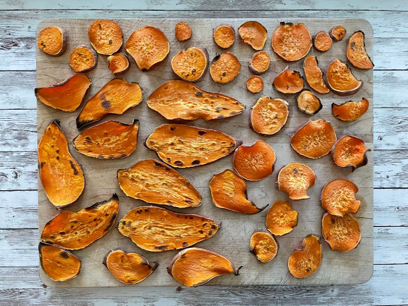 how to make sweet potato toasts
