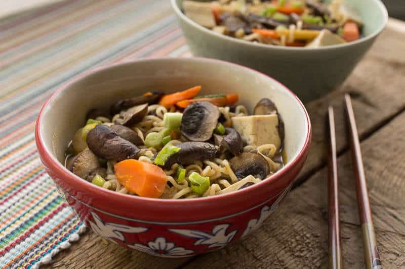 Ramen Vegetable Noodle Soup