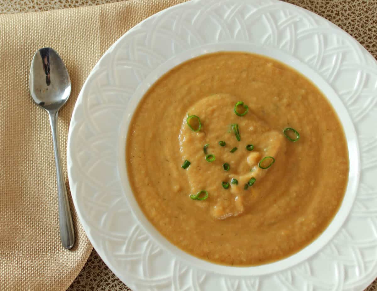 Cauliflower Cheddar Soup