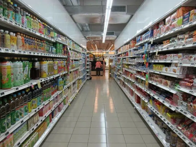 grocery aisle