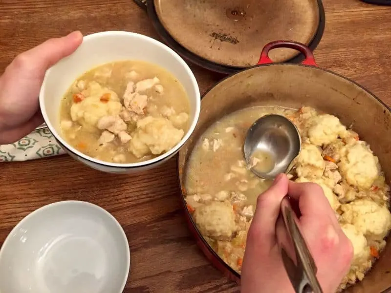 Cozy Chicken and Dumplings