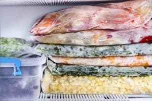 Freezer Foods Meal Planning when mom or dad is away