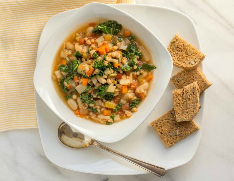 Farro Minestrone-