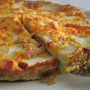 ABC Apple Bacon Cheddar Frittata