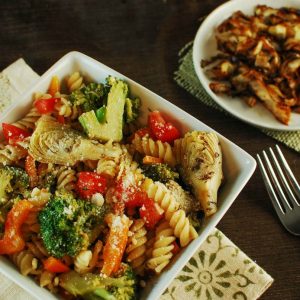 Broccoli Parmesan Pasta Salad