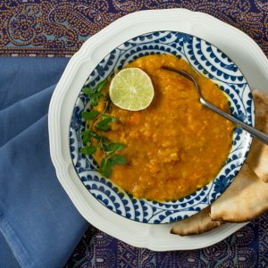 Butternut Squash and Yellow Lentil Stew