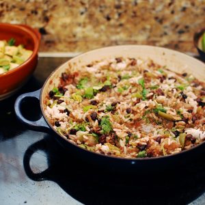 Costa Rican Black Beans and Rice