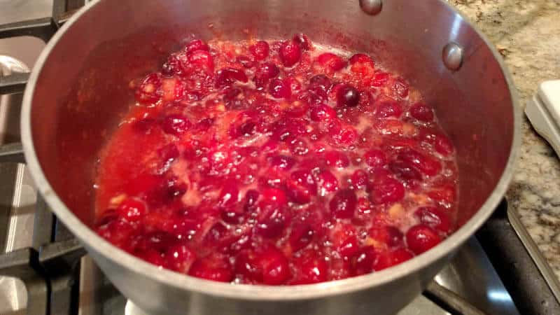 Cranberry Orange Ginger Sauce for site Cranberry Orange Ginger Sauce