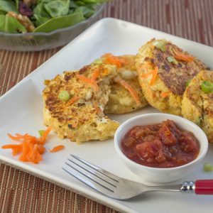 Crispy Quinoa Cakes