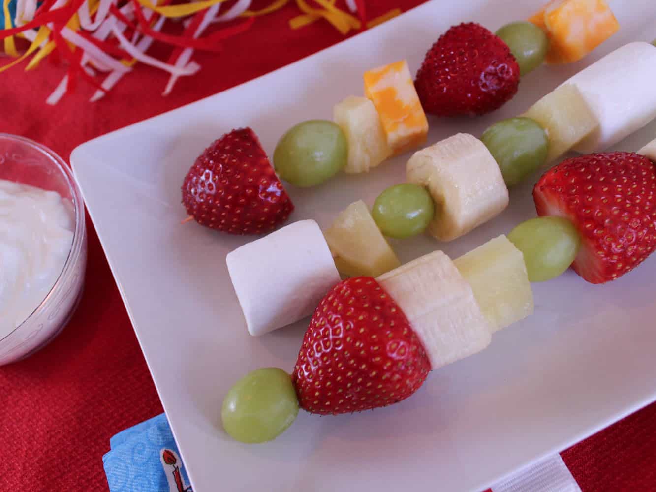 Fruit Kebabs