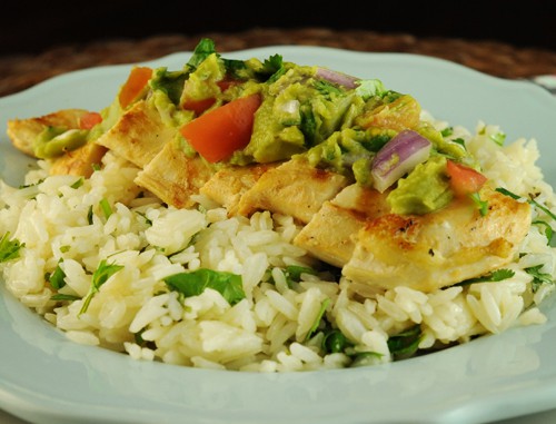 Grilled Lime Chicken with Avacado Salsa KW