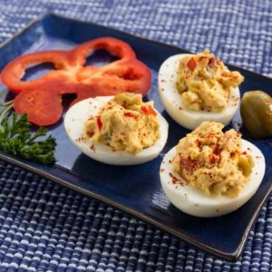 Hummus Deviled Eggs