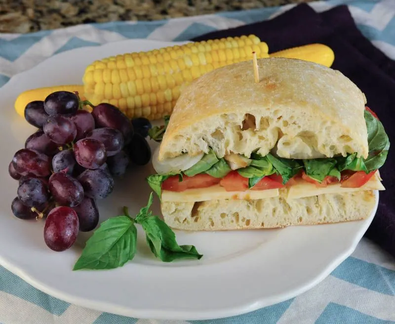 Italian Caprese Sandwiches