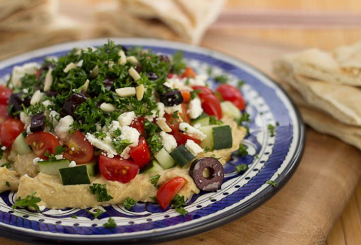 Mediterranean 7-Layer Dip