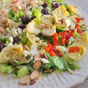 Mediterranean Sunset Salad