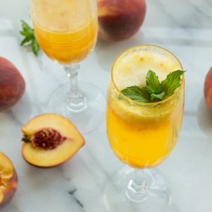 Peach-Mango Bellini