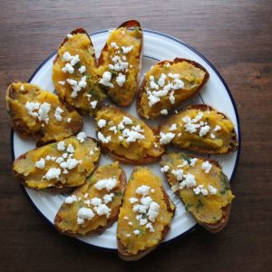 Pumpkin Crostini