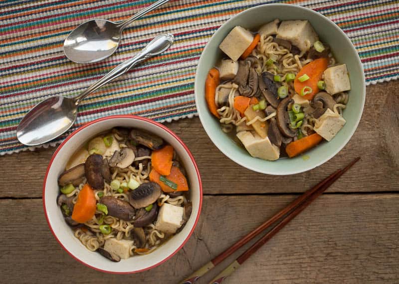 Ramen Vegetable Noodle Soup