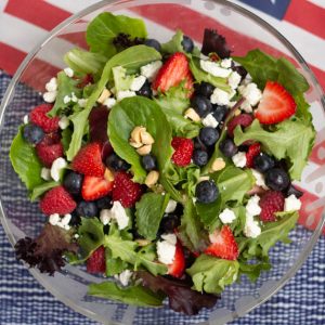 Red, White, and Blueberry Salad