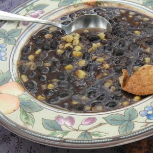 Soup-er Easy Black Bean and Corn Soup