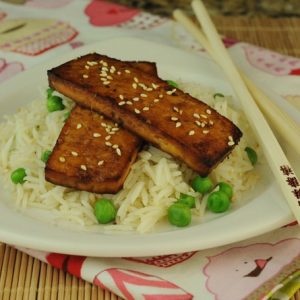 Soy-Garlic Baked Tofu