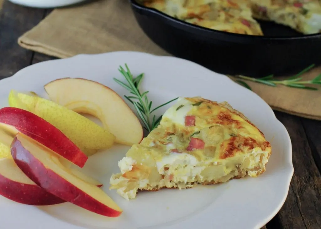 Spanish Oven Omelet with Diced Potatoes