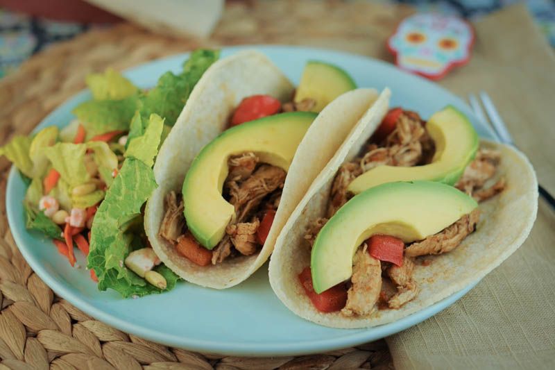 Spiced Chicken Soft Tacos Spiced Chicken Soft Tacos