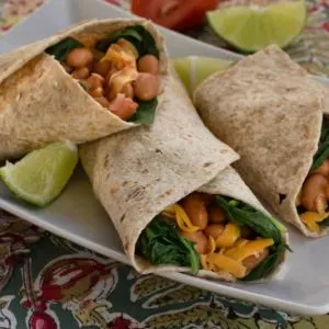 Spinach Burritos