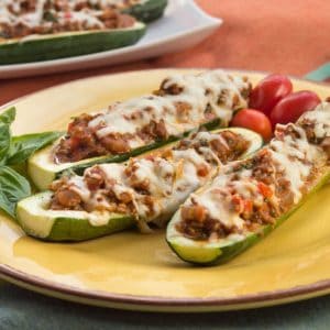 Stuffed Zucchini Gondolas