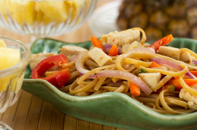 Teriyaki Noodle Stir Fry