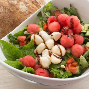 Watermelon Caprese Salad