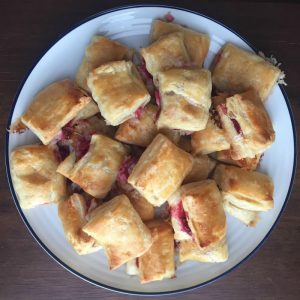 Cranberry and Brie Puffs