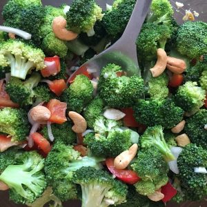 Light and Crunchy Broccoli Salad