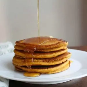 Whole Wheat Pumpkin Pancakes