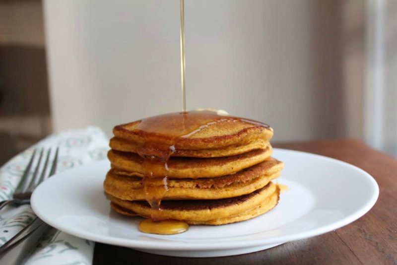 pumpkin pancakes Whole Wheat Pumpkin Pancakes