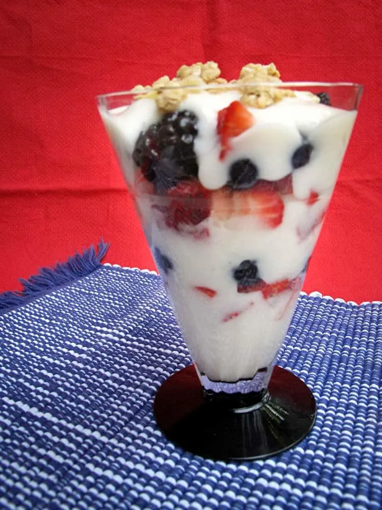 Yogurt and Berry Parfait