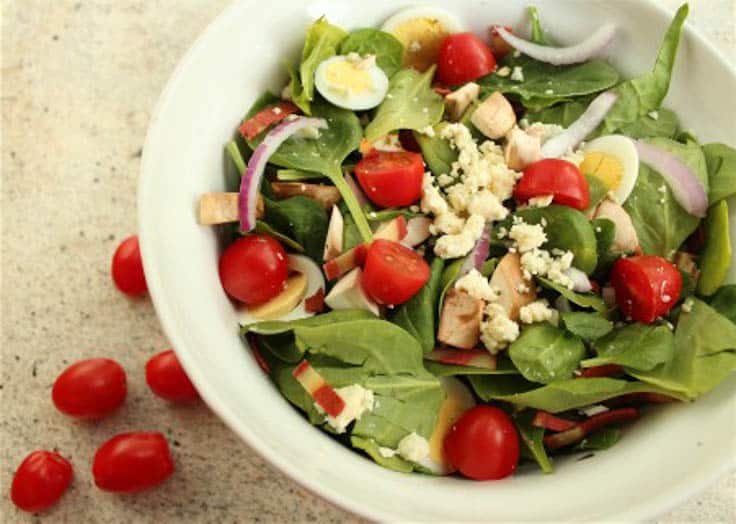 Classic Spinach Salad