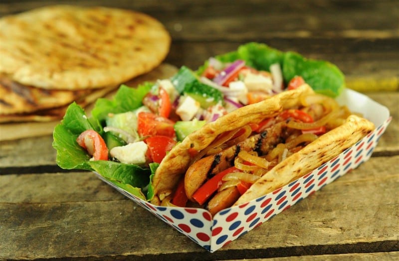 Grilled Quicki Souvlaki Sandwiches