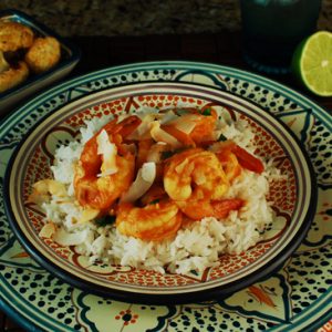 Curried Coconut Shrimp